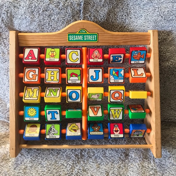 sesame street alphabet toy